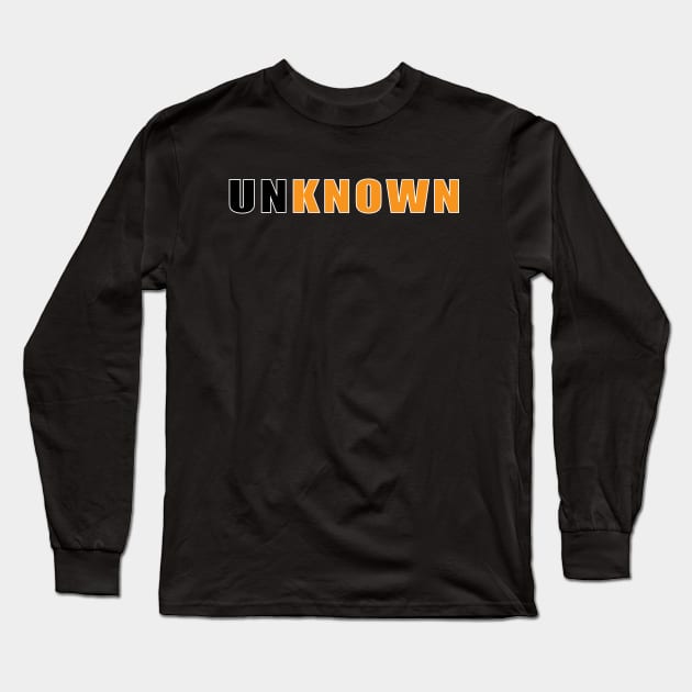 UNKNOWN Long Sleeve T-Shirt by Sassify